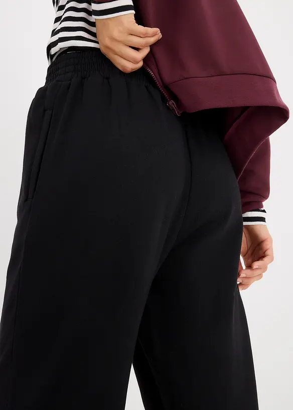 Joggebukse med høy linning, bonprix