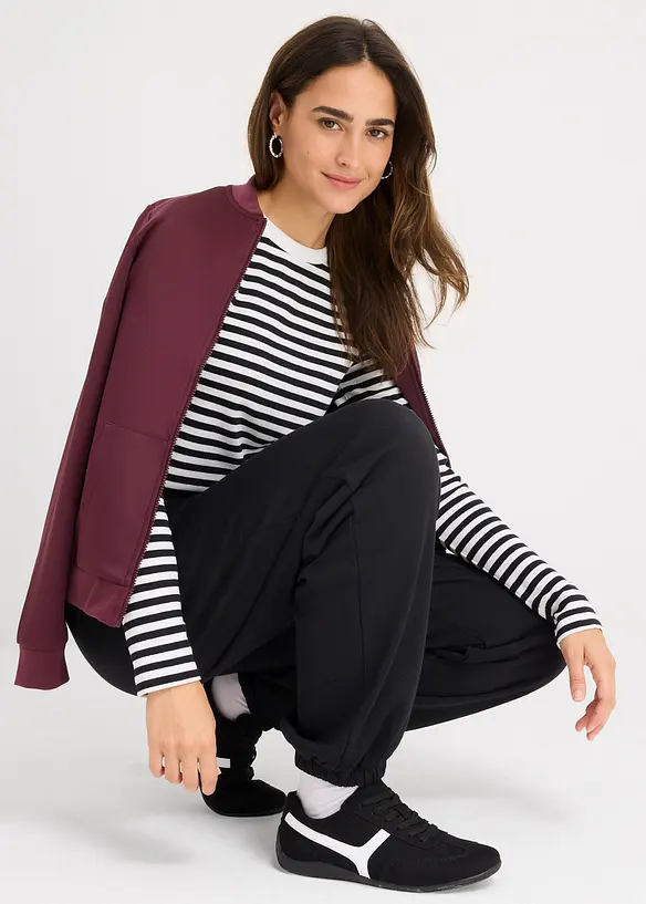 Joggebukse med høy linning, bonprix