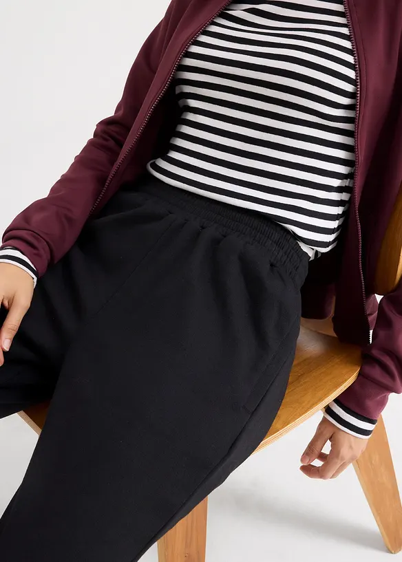 Joggebukse med høy linning, bonprix