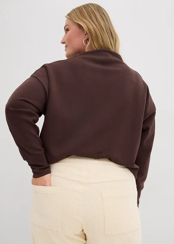 Kordfløyelsbukse i barrel-modell, bonprix