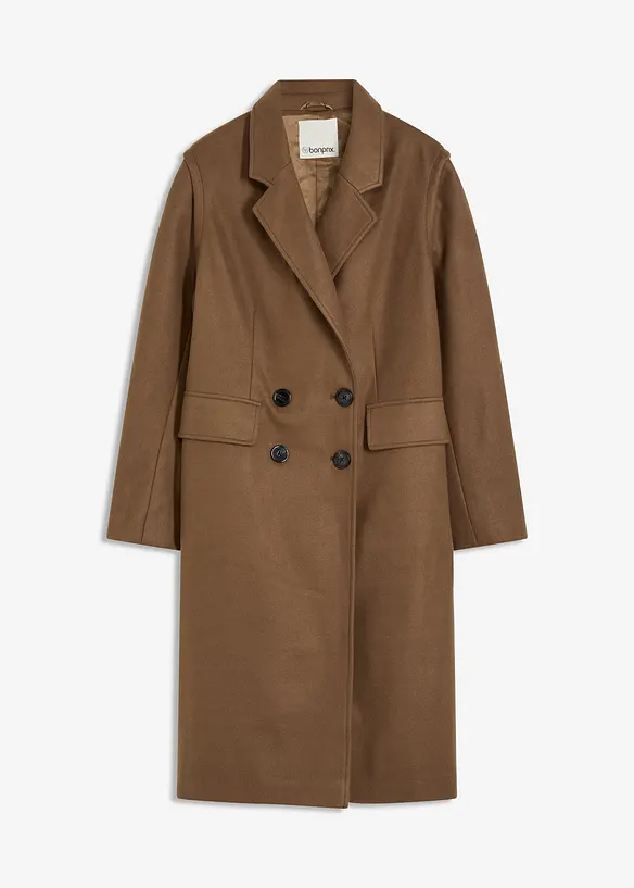 Lodden kåpe med avtagbare ermer, bonprix