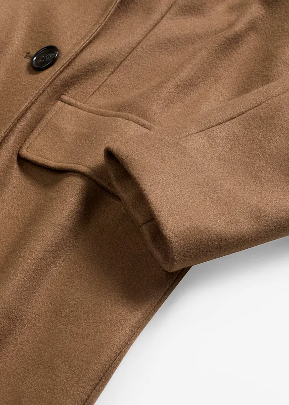 Lodden kåpe med avtagbare ermer, bonprix