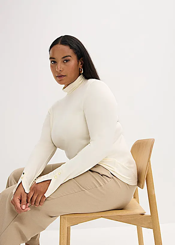 Pologenser med dekorative knapper, bonprix