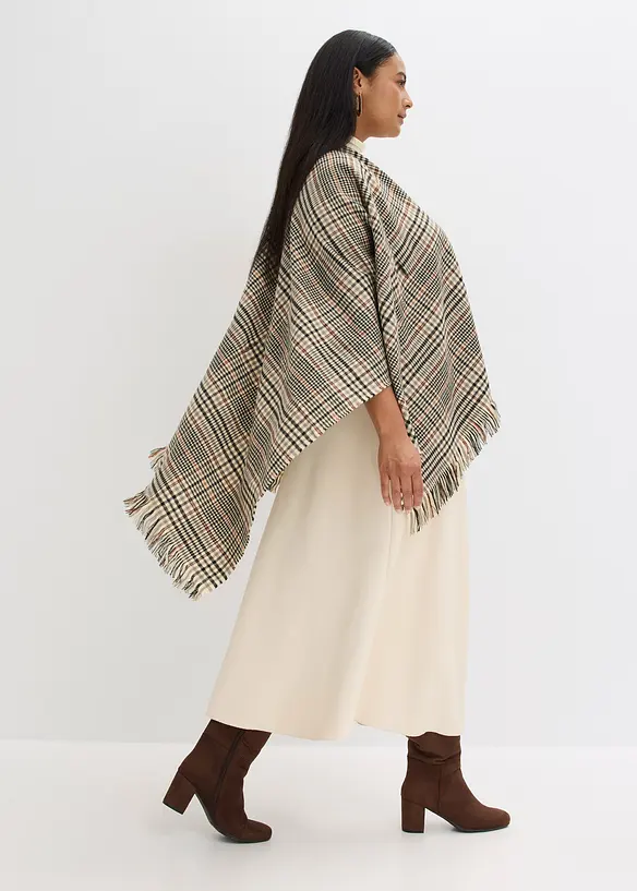 Maxiskjørt i strukturmateriale, bonprix