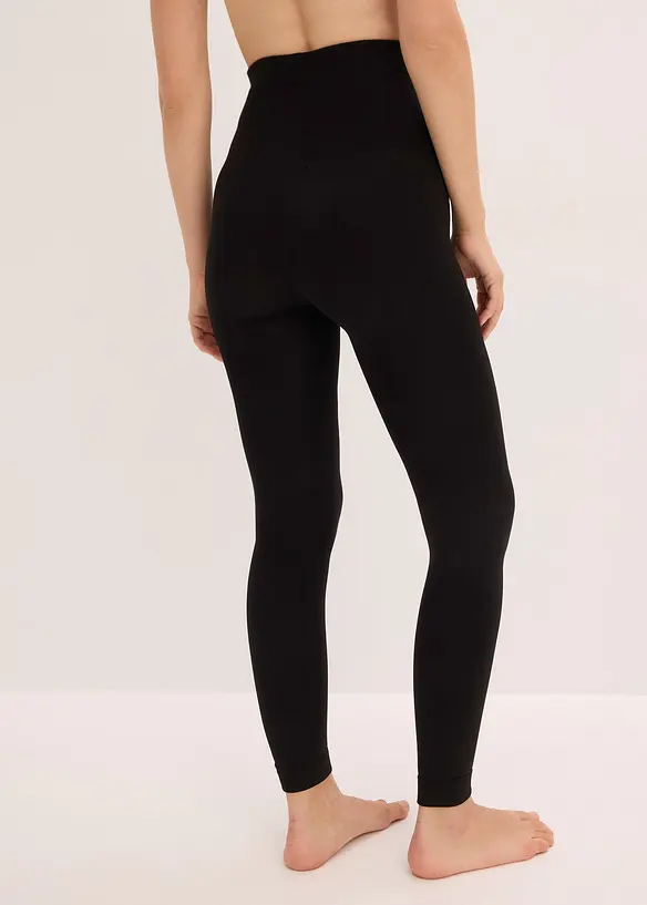 Varmende mammaleggings med fleece, 140 DEN, bonprix