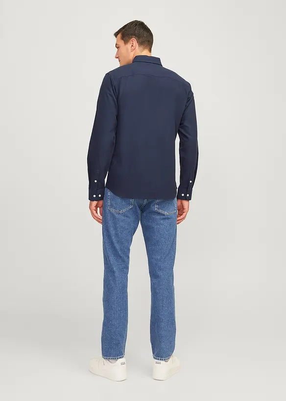 JJ REBEL-skjorte med lange ermer, Regular Fit, J&J Rebel