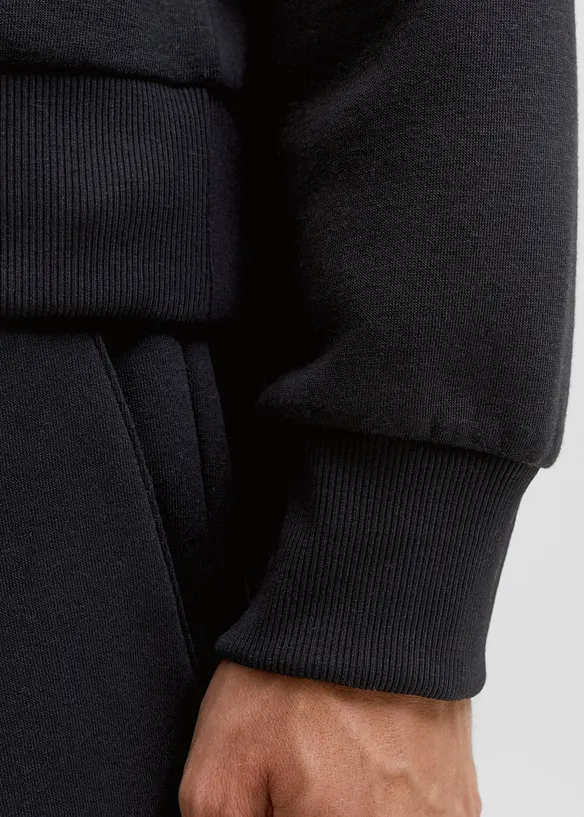 JJ REBEL-sweatshirt med kort glidelås, J&J Rebel