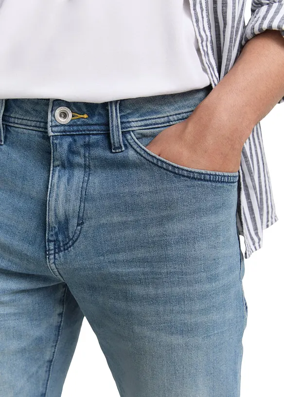 Jeans i denim med stretch fra Tom Tailor, Slim Fit, Tom Tailor