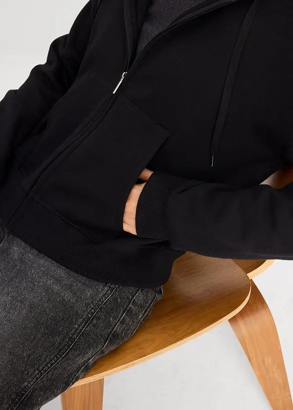 Oversized sweatjakke, bonprix