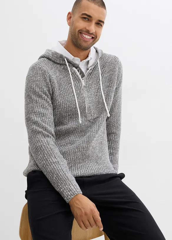 Genser med hette, bonprix