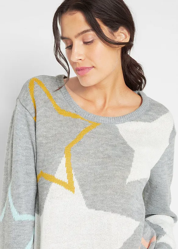 Genser med stjerner, bonprix