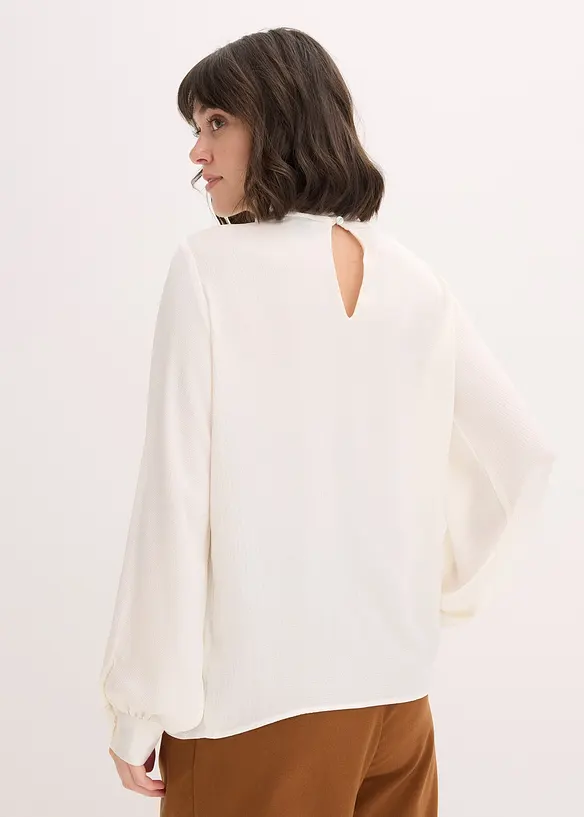 Bluse av lett sateng, bonprix