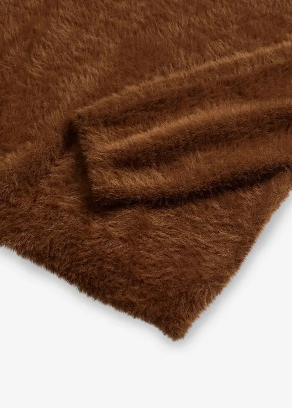 Genser i pusete stil, bonprix