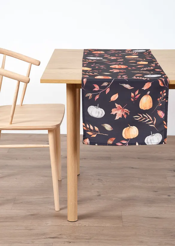 Bordløper med gresskar-motiv, vannavstøtende materiale, bonprix