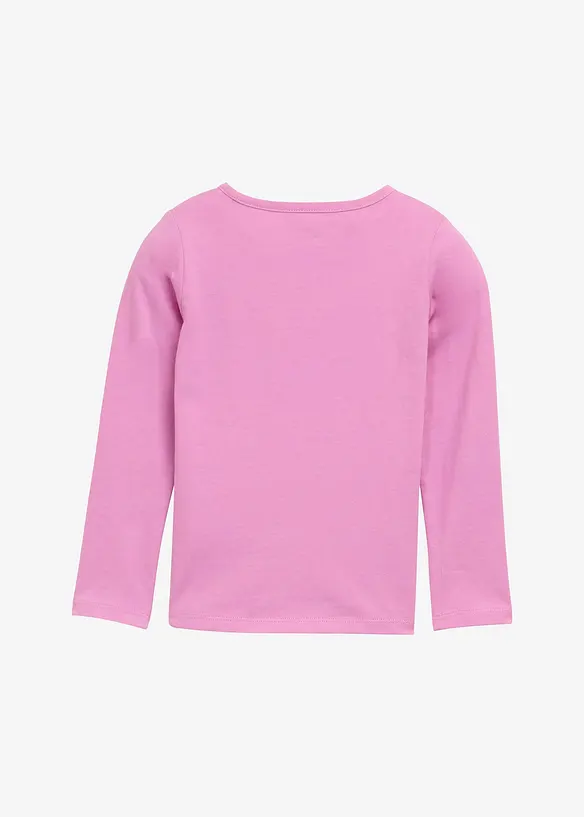 Langermet topp fra Tom Tailor av 100% bomull, Tom Tailor