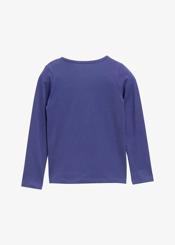 Tom Tailor langermet T-skjorte i ren bomull, Tom Tailor