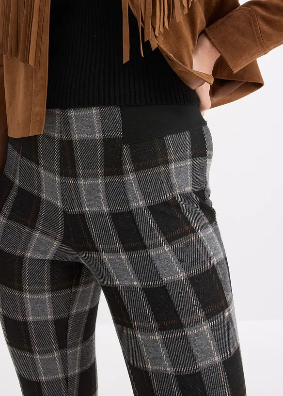 Jeggings med gullfargede nagler, bonprix