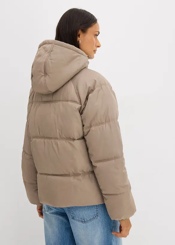 Oversized, vattert jakke, bonprix