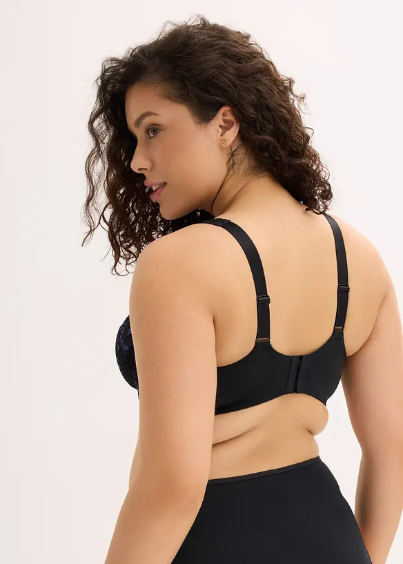Minimizer-BH med polstrede stropper og delikat blonde, bonprix