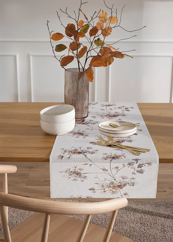 Bordløper med linandel, bonprix