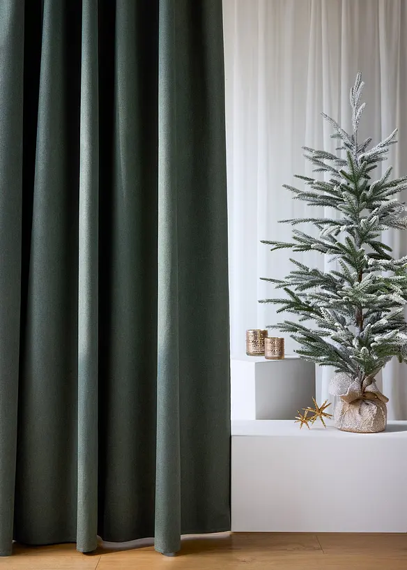 M&oslash;rkleggingsgardin med belegg, f&aring;s ogs&aring; i ekstra lang (1-pack), bonprix