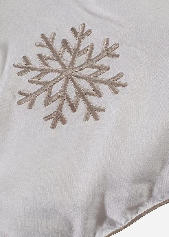 Dyne med dun-touch snøfnugg, ekstra varm, bonprix