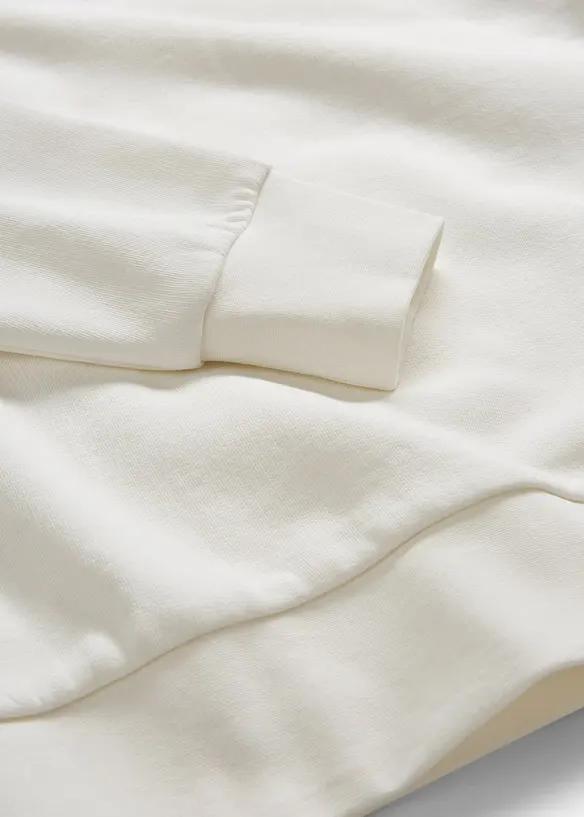 Oversized sweatshirt i 100% økologisk bomull, bonprix