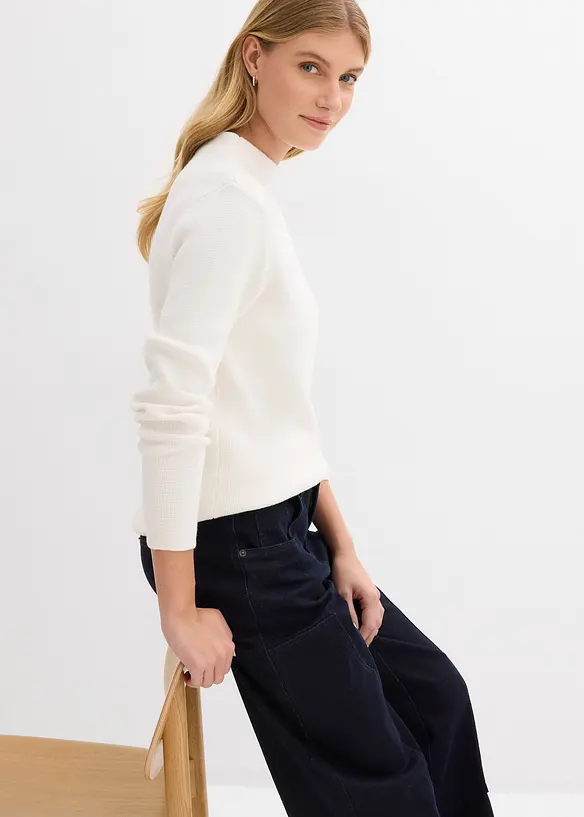 Genser med ståkrage, bonprix