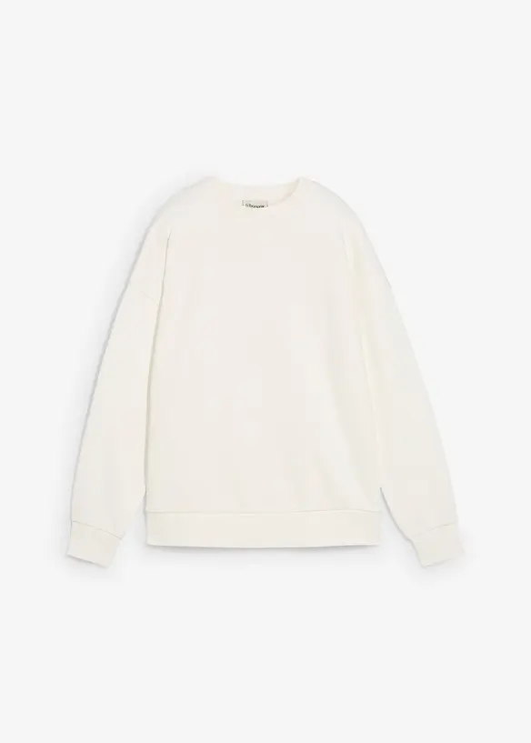 Oversized sweatshirt i 100% økologisk bomull, bonprix