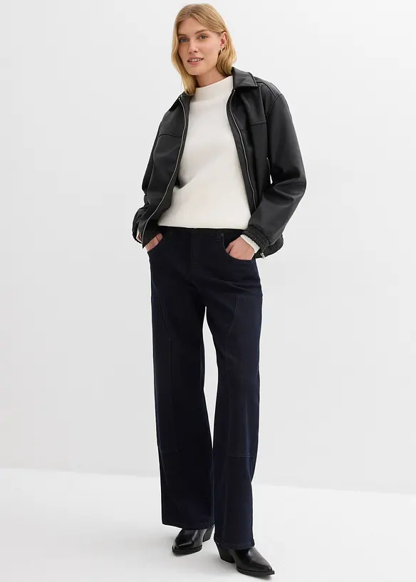 Genser med ståkrage, bonprix