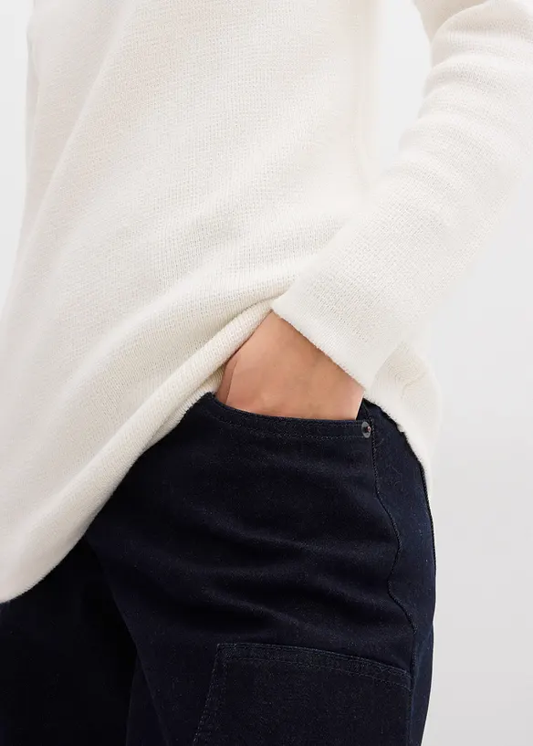 Genser med ståkrage, bonprix