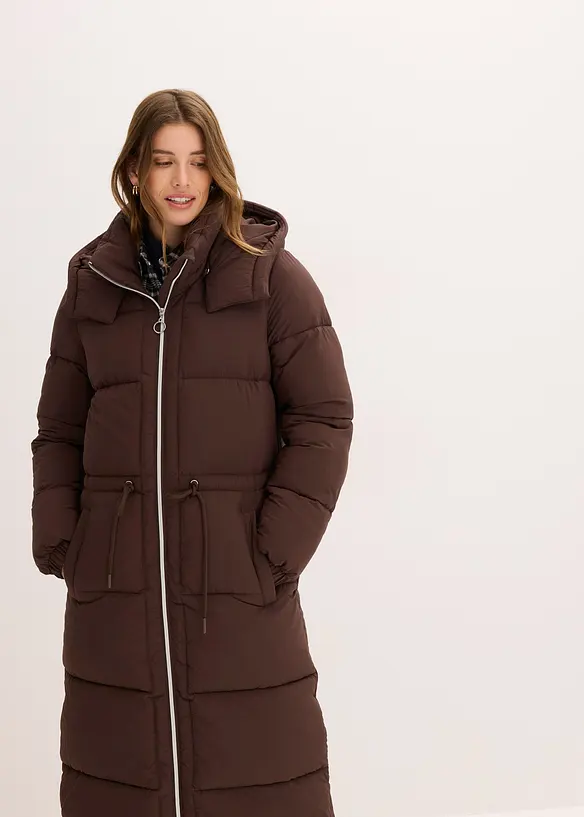 Vattert kåpe i vannavvisende materiale, bonprix