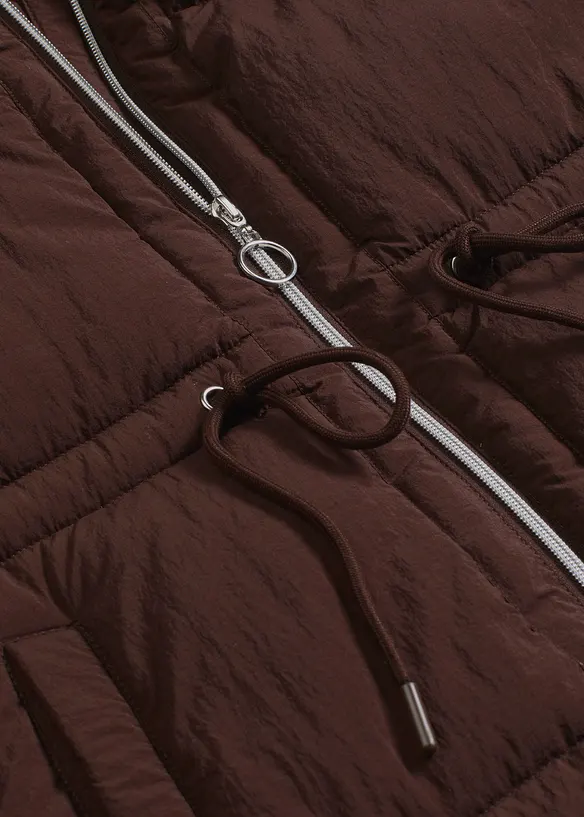 Vattert kåpe i vannavvisende materiale, bonprix