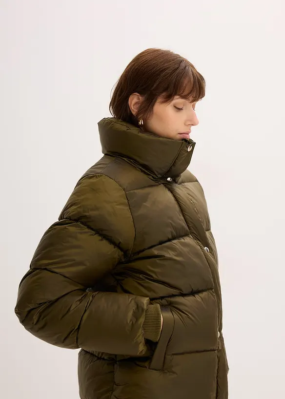 Oversized, vattert jakke, bonprix