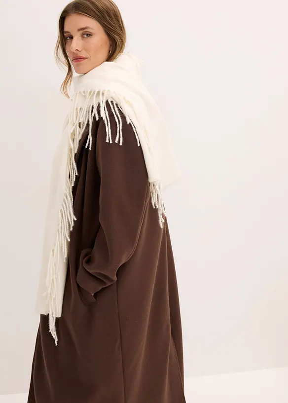 Oversized kåpe i ullstil, bonprix