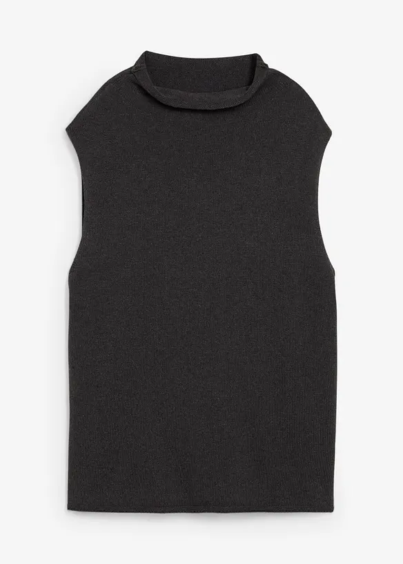 Strikket vest i 100% bomull, bonprix