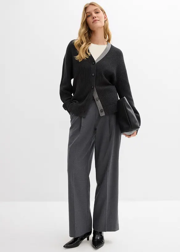 Cardigan i 100% bomull, bonprix