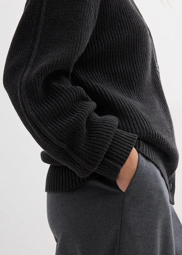 Cardigan i 100% bomull, bonprix