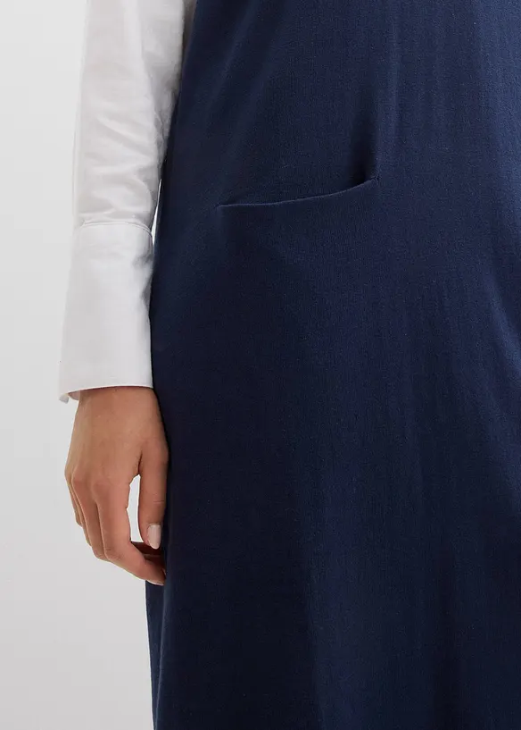 Strikket kjole i 100% bomull, bonprix