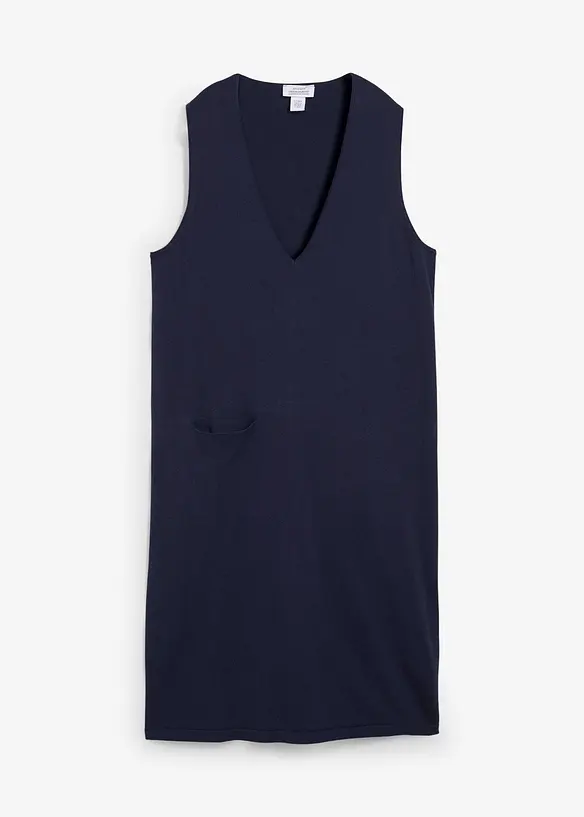 Strikket kjole i 100% bomull, bonprix