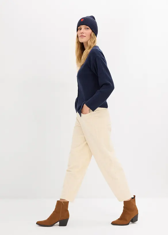 Finstrikket cardigan, bonprix