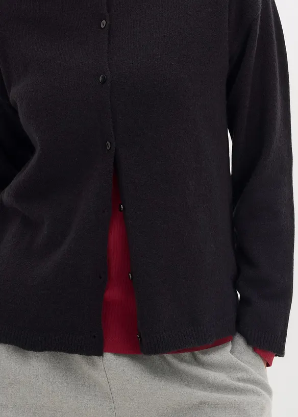 Finstrikket cardigan, bonprix
