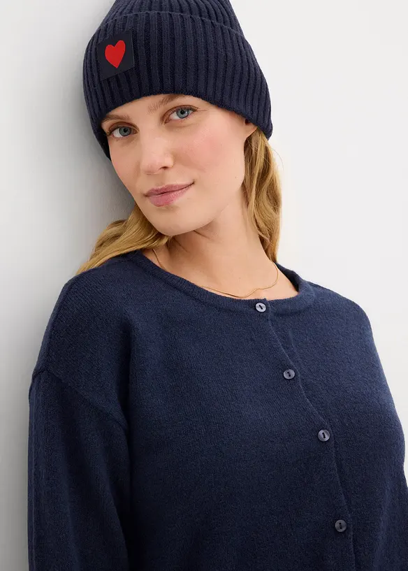Finstrikket cardigan, bonprix