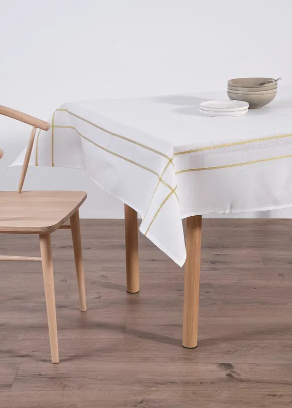 Bordduk i jacquard med glansgarn, bonprix