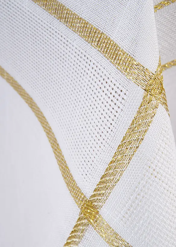 Bordduk i jacquard med glansgarn, bonprix