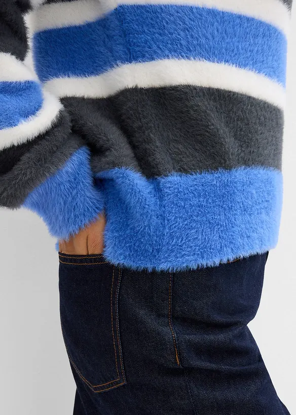Oversized strikkegenser, bonprix