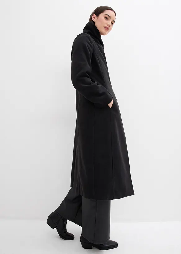 Kåpe av imitert ull, bonprix