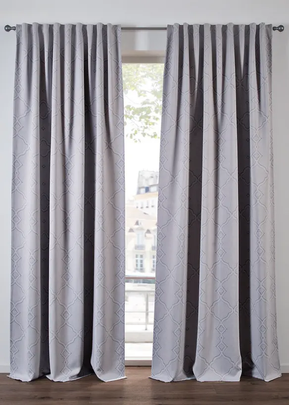 Mørkleggingsgardin med resirkulert polyester (1-pack), bonprix