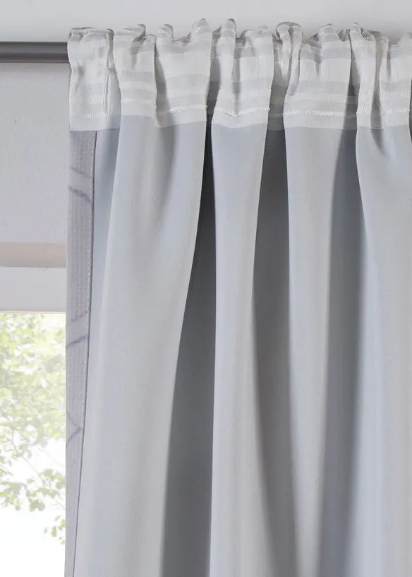 Mørkleggingsgardin med resirkulert polyester (1-pack), bonprix