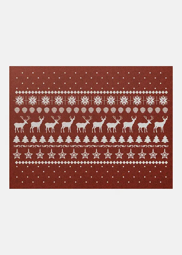 Dørmatte med julemotiv, bonprix